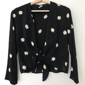 Reformation tie front top